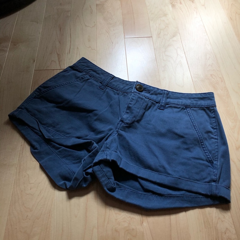 Blue shorts